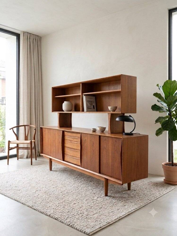 Rare Scandinavian enfilade 1960/70 Skovby