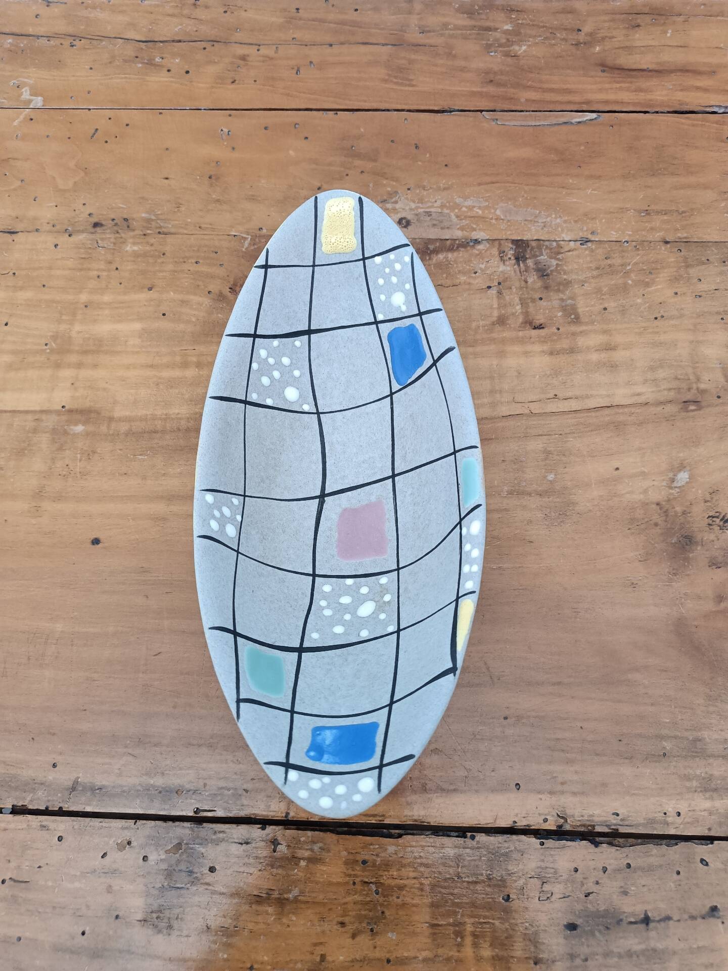 Mid-Century Modern ceramic bowl