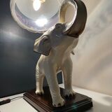 Elephant pattern lamp