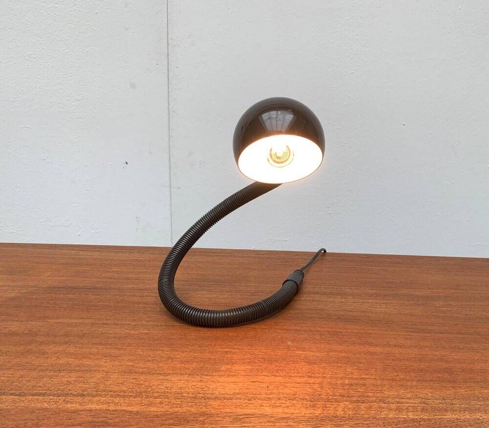 Lampe de table Hebi de l'ère spatiale italienne vintage par Isao Hosoe pour Valenti Luce