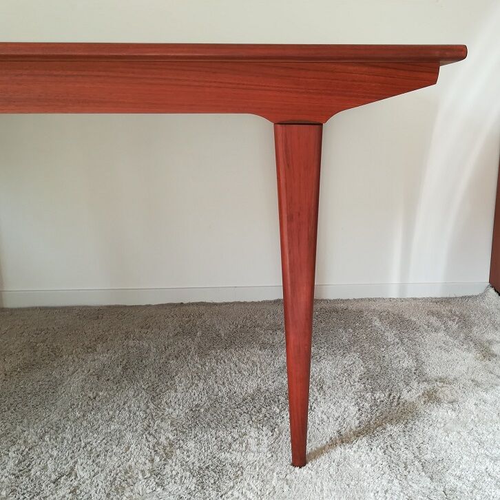 Scandinavian style teak table