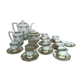 Coffee service Frédéric Legrand 9 people