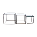 Nesting tables by Max Sauze, Isocèle edition