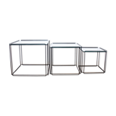 Nesting tables by Max Sauze, Isocèle edition