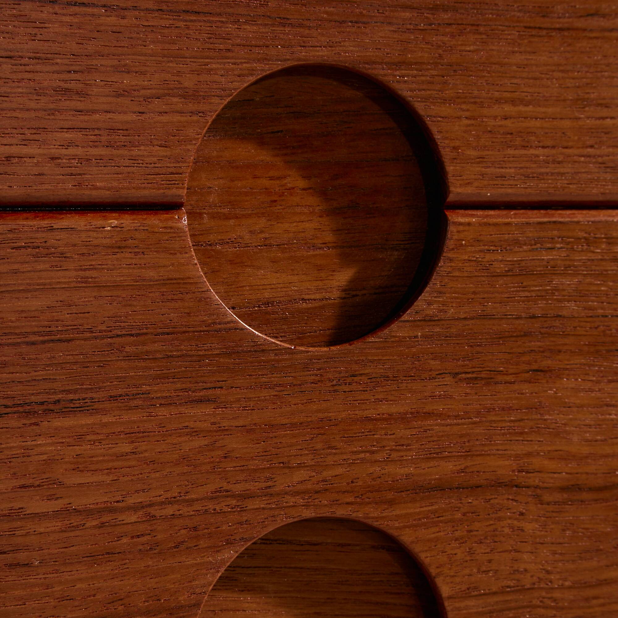 Model 33 teak desk by Christian Linneberg for Chr. Linneberg