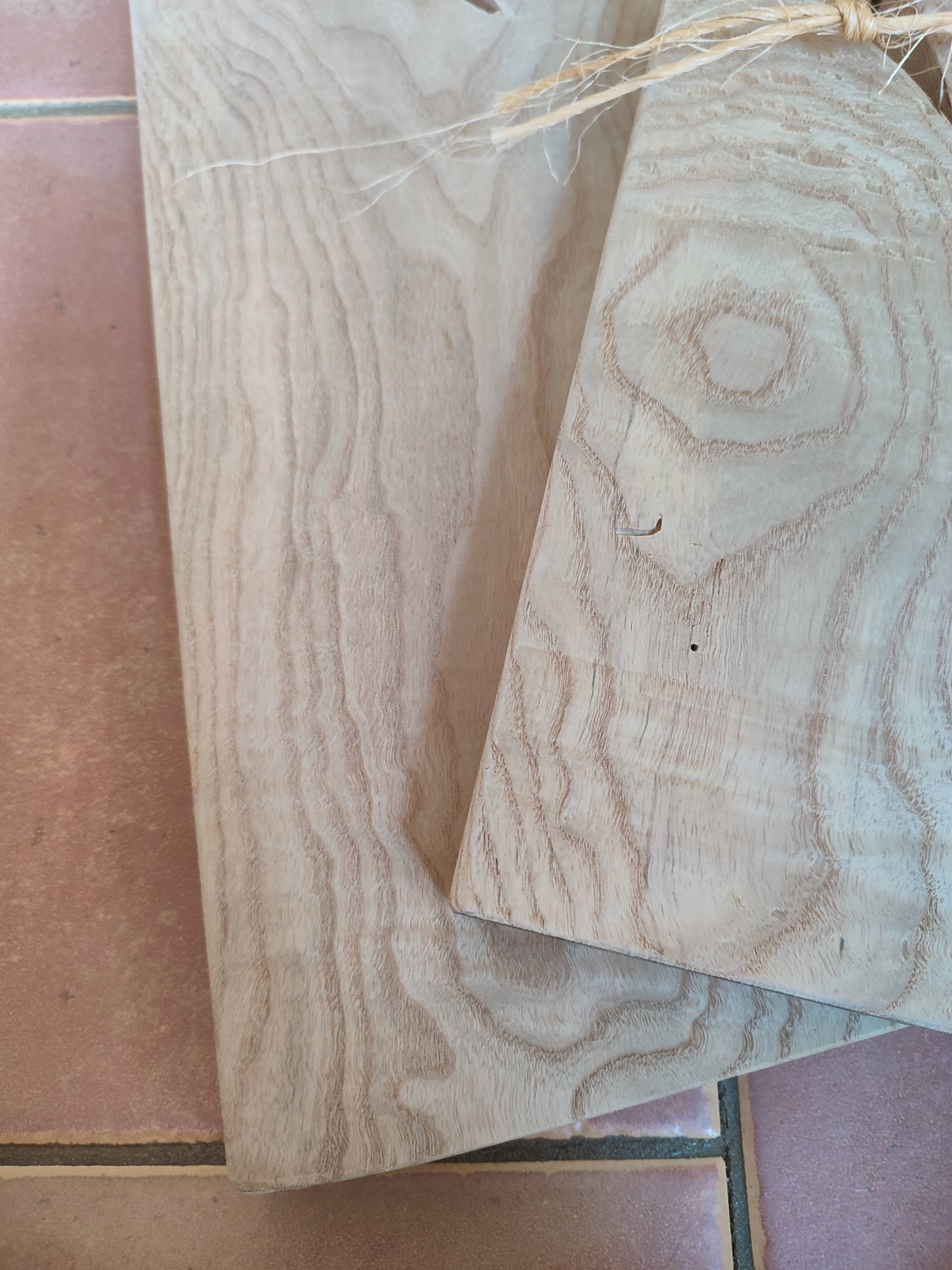 Moustache cutting board in batch