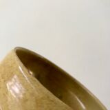 Ceramic bowl / glazed pottery signed 60s-70s