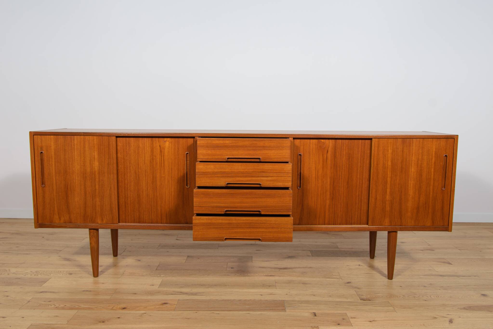 Mid-Century Teak Sideboard by Nils Jonsson for Hugo Troeds, Sweden, 1960s