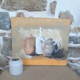 Oil painting painting