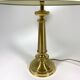 Vintage table lamp in brass model regency - netherlands brand kullmann lampen