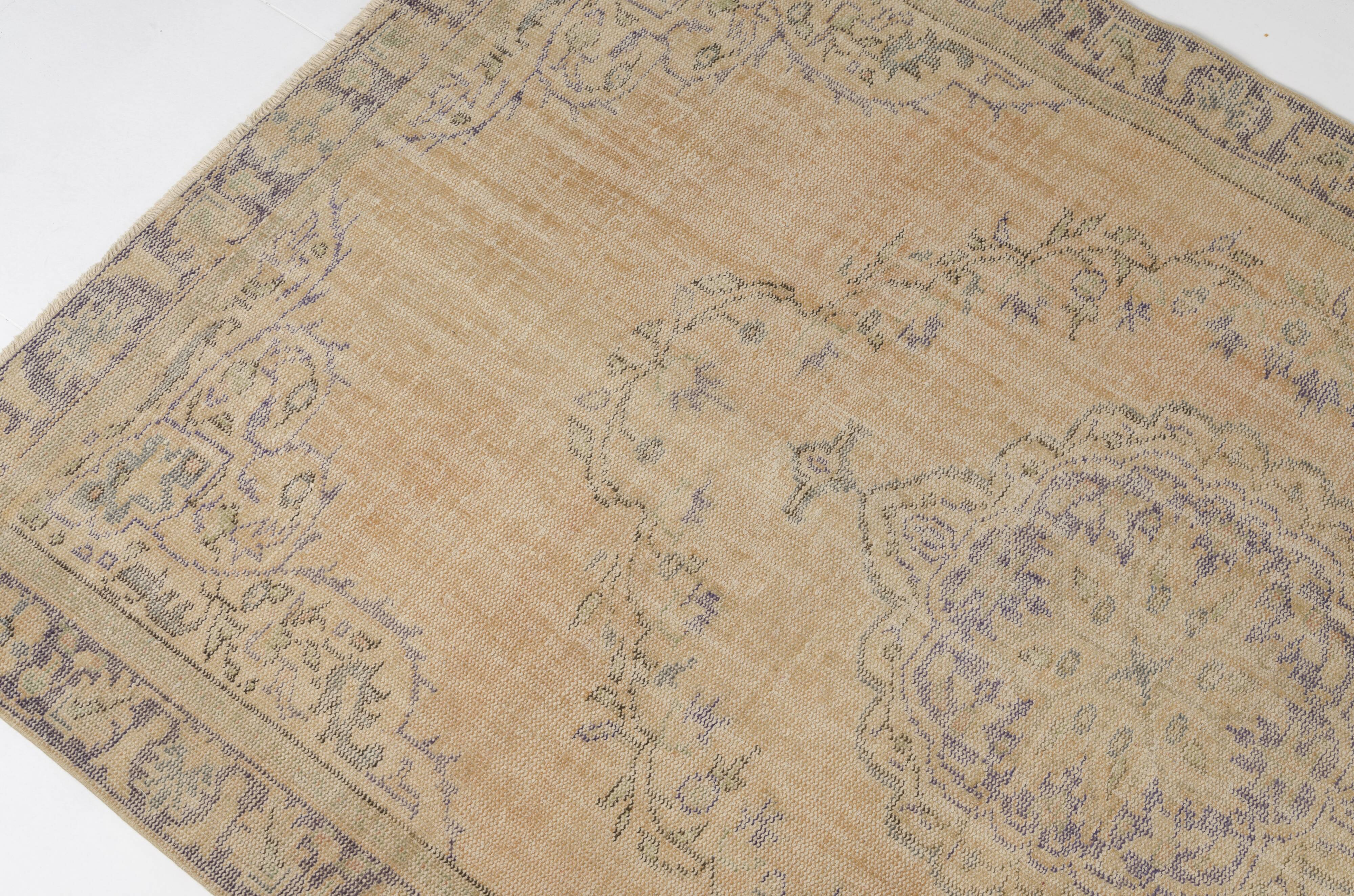 Anatolian Turkish Wool Carpet-1566