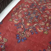 Tapis anatolien rouge et bleu sku 2222
