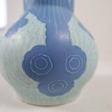 Art Deco Vase Sgraffito Gustavsberg Josef Ekberg Sweden 1922