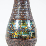 Vintage Japanese partitioned table lamp