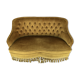 Bench velvet gold vintage
