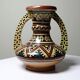 Small handled ceramic vase from Safi, signed, Morocco, 1960-1980.