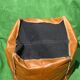 Midcentury Dutch leather pouf or stool or ottoman