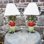 Lampes à poser en bois elephant pour enfant