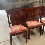 lot de trois chaises anciennes de style Empire.