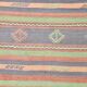 6x9 Modern Vintage Kilim Rug, 180x282Cm