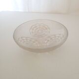 Small polished glass bowl, Art Nouveau period.