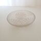 Small polished glass bowl, Art Nouveau period.