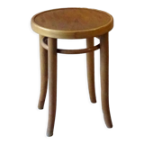 Stool Thonet 1930 seat blond wood