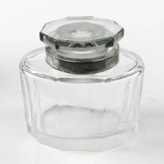 Plat couvert, modernisme, cristal, argent, Allemagne, 19e siècle