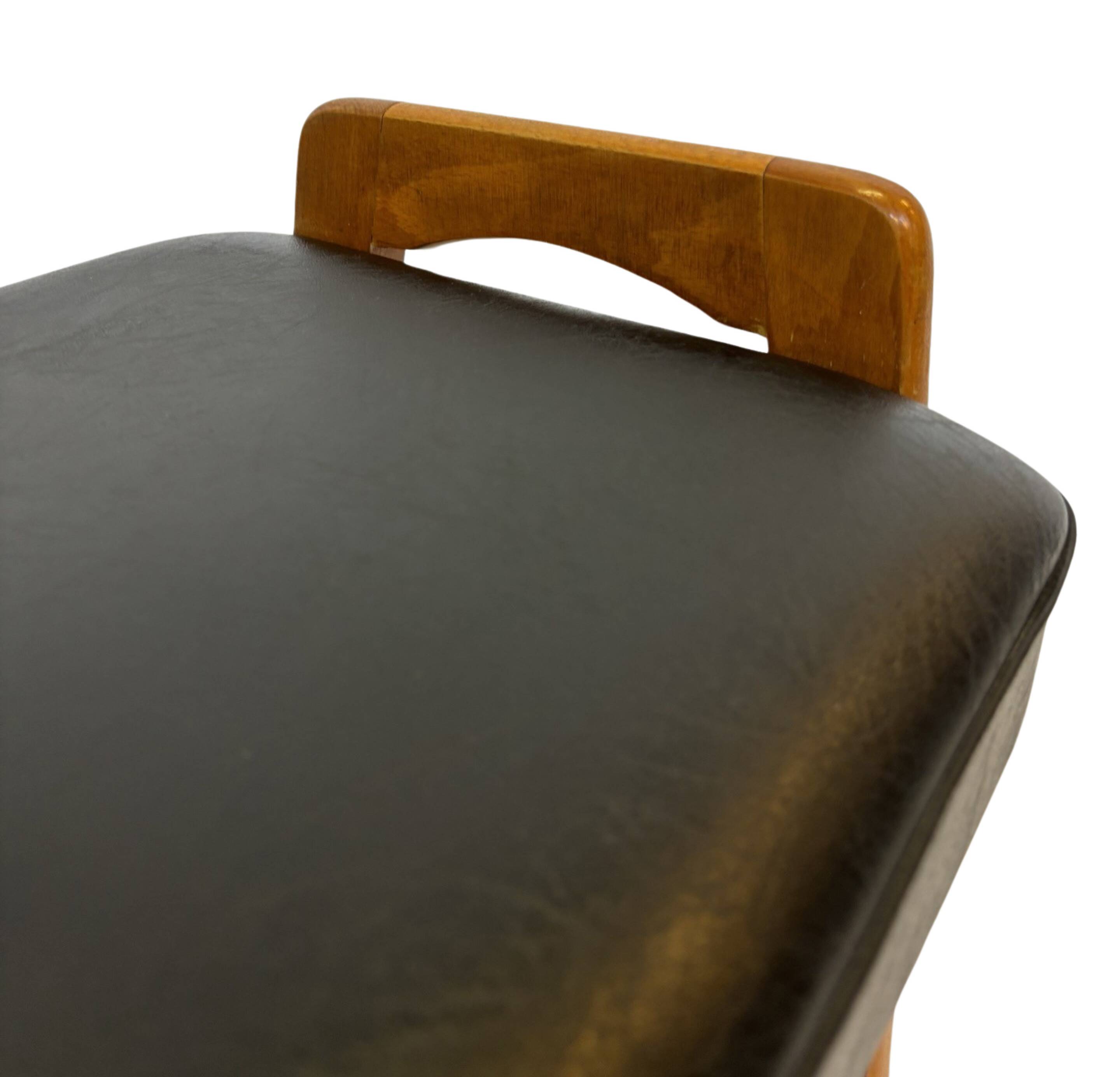 Vintage Footstool Ottoman Danish Design 1960s