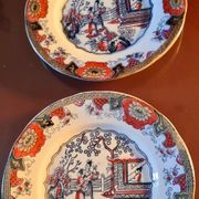 12 plates model "Canton" B and F