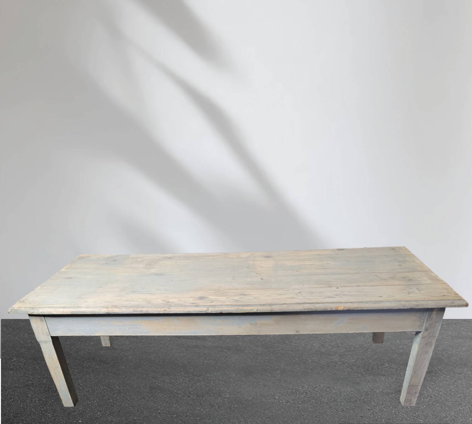 Old patinated coffee table, 160cms long