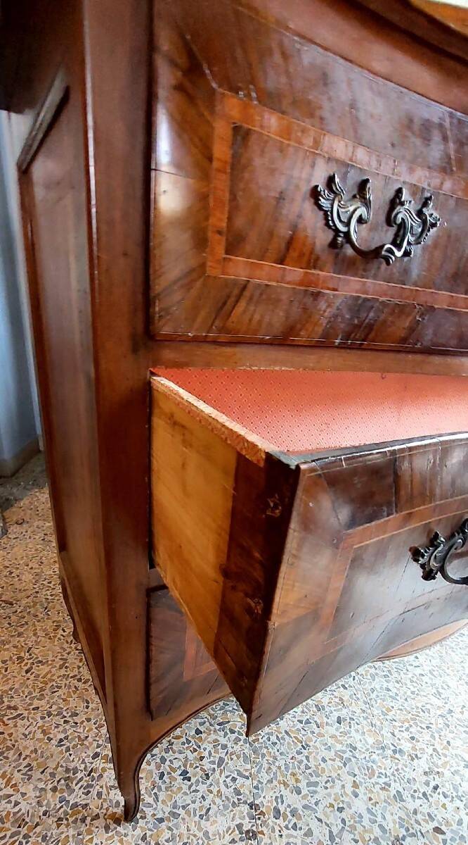 Louis XV Baroque chest of drawers, second half of the 18th century