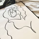 " La fille des étoiles ", 2023, format 50 x 70 cm by Atelier Agapé