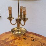 Louis xv style marquetry table Chinese scene
