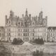 Château de Chambord encadrée  L.Robin 1936