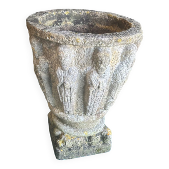 18th century stone pot