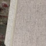 Terracotta lamp decorated with fruit crown