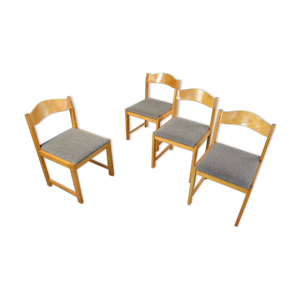 chaises vintage en orme