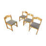 Vintage chairs in orme 1970/1980