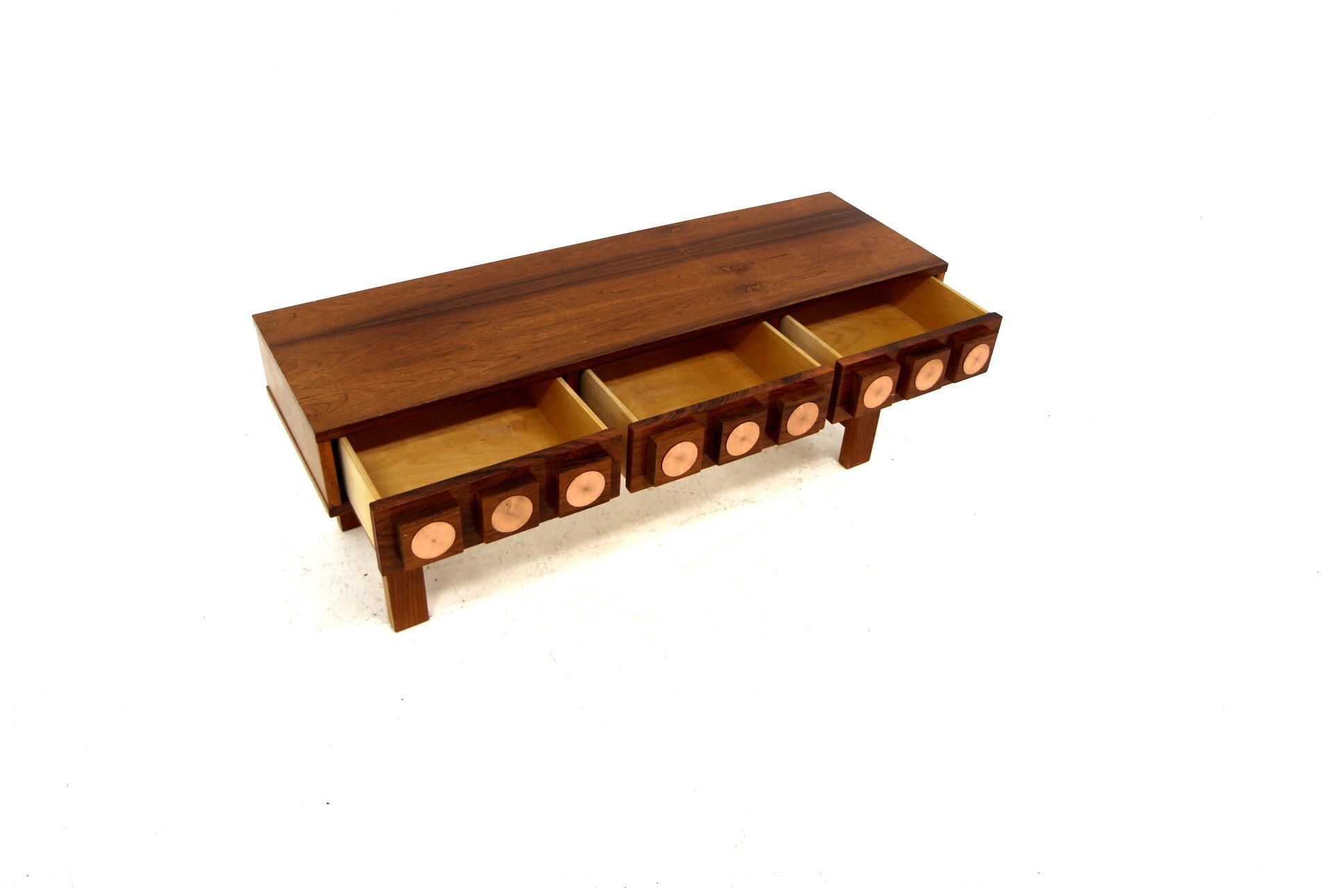 Rosewood chest of drawers, Lars-Göran Nilsson & Ewa Wrangel for Glas & Trä, Denmark, 1960