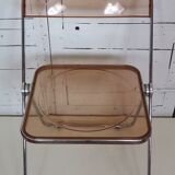 Cinq chaises pliantes Plia de Giancarlo Piretti pour Castelli, années 70