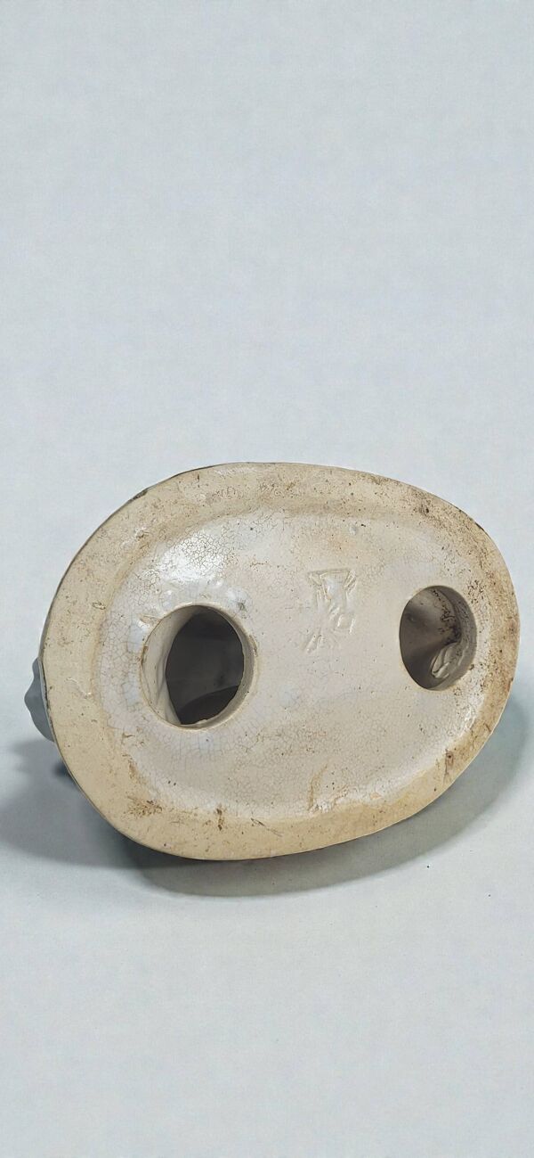 Chien en Faïence, Moulin Des Loups Orchies, Art Déco