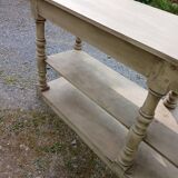Table de drapier en bois style antique