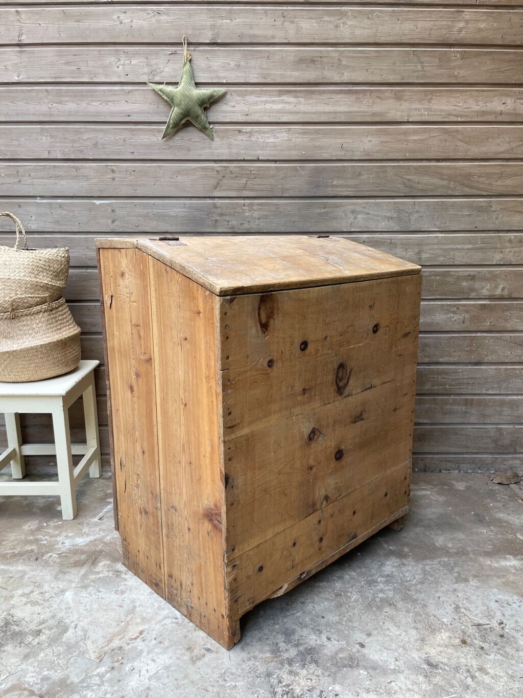 Wooden chest