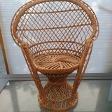 Mini fauteuil rotin