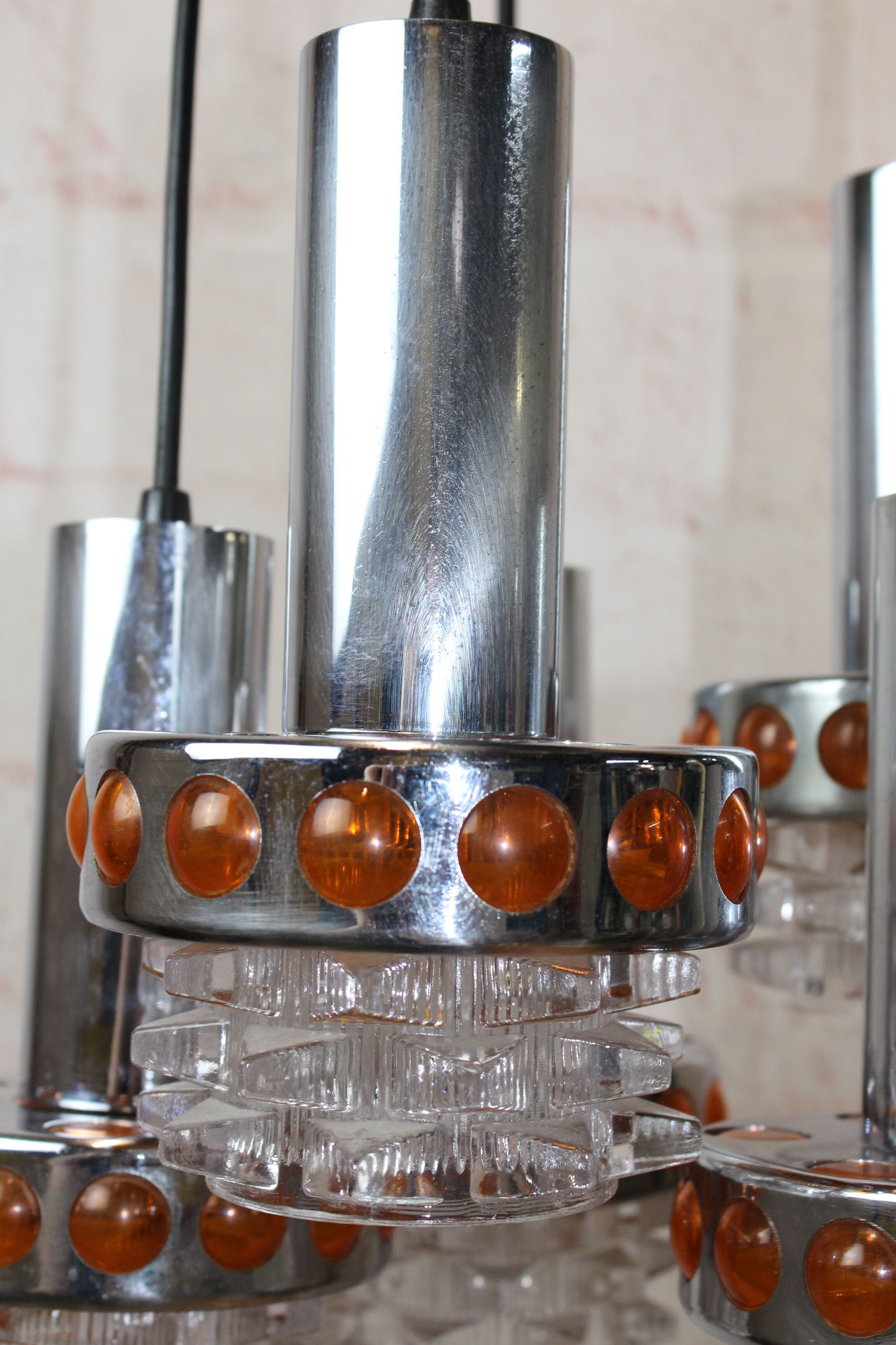 Vintage Raak chandelier 1970