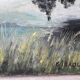 Tableau peinture huile sur toile monument