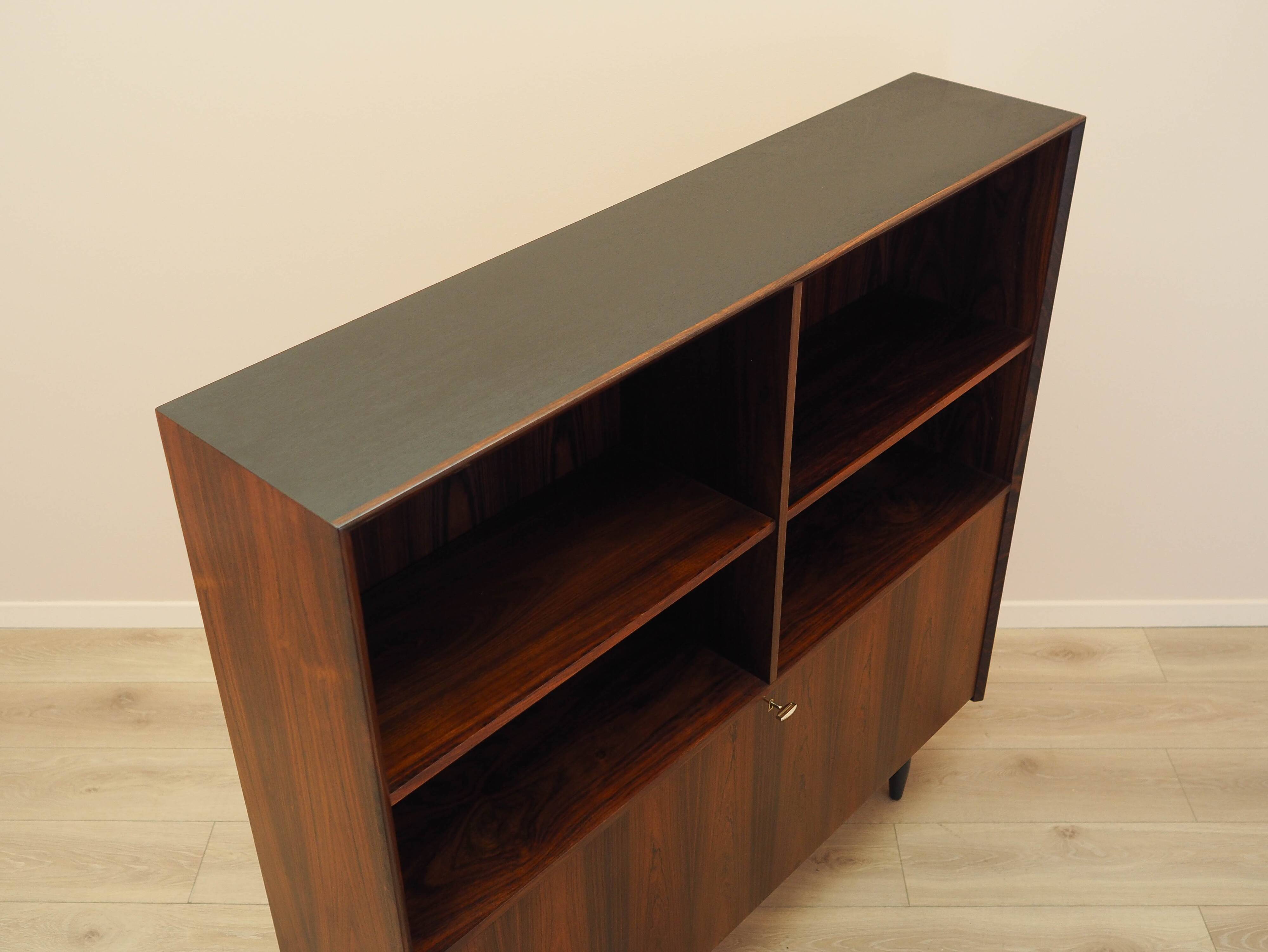 Rosewood bookcase, Danish design, 1970s, manufactured by Hundevad