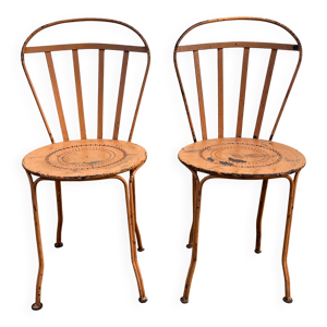2 chaises montgolfière - jardin