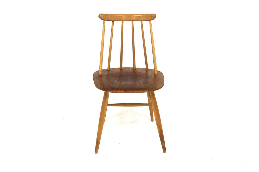 Set of 6 "Fanett" teak chairs by Ilmari Tapiovaara, Sweden, 1960
